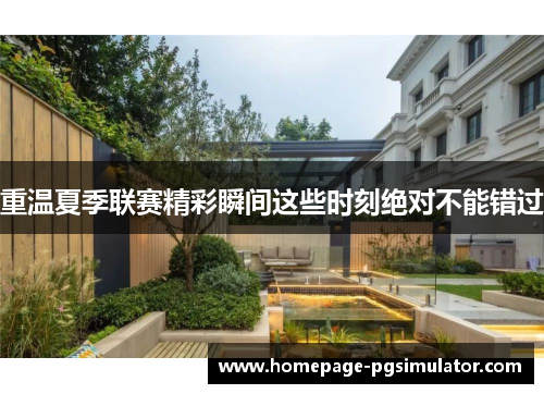 重温夏季联赛精彩瞬间这些时刻绝对不能错过 重温夏季联赛精彩瞬间这些时刻绝对不能错过